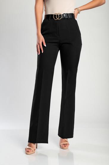 Elegantne duge hlače, crne boje