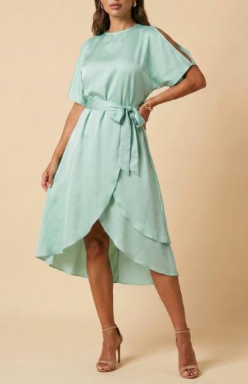 Elegantna midi haljina Thiena, mint