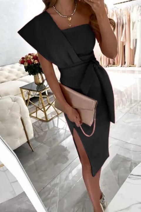 Elegantna midi haljina Triona, crna