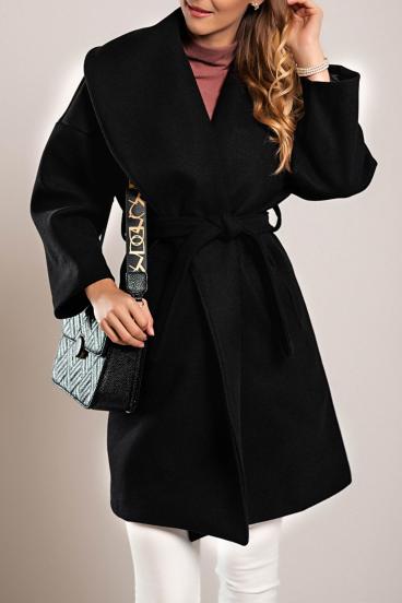 Elegantan kratki kaput, crni