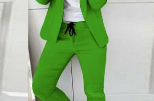 Elegantno odijelo Estrena, zeleno
