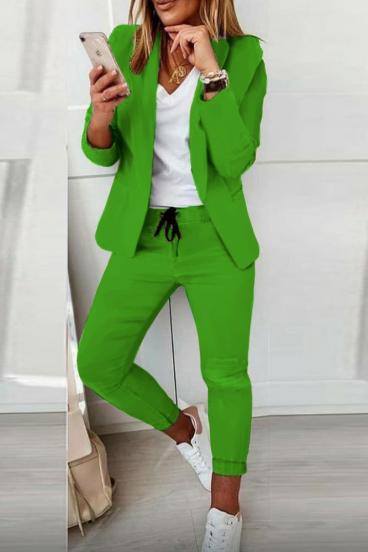 Elegantno odijelo Estrena, zeleno