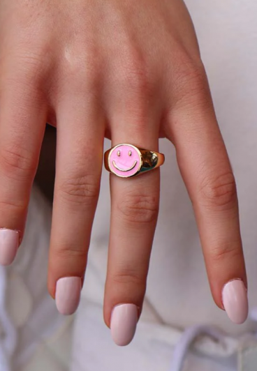 Prsten, ART438, roza