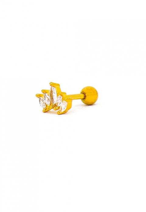 Elegantne mini naušnice zlatne boje
