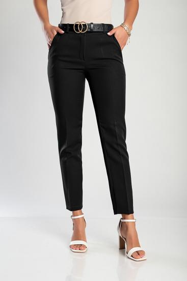Elegantne duge hlače, crne boje