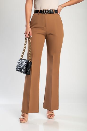 Elegantne duge hlače, boje deve