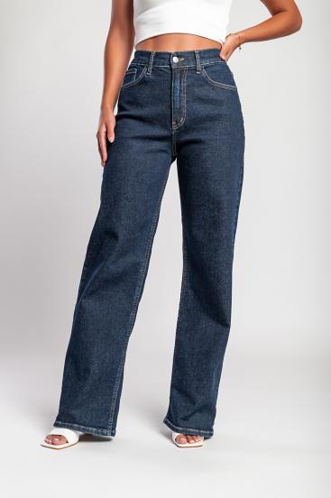 "Luxe jeans" Super rastezljive traperice širokog struka