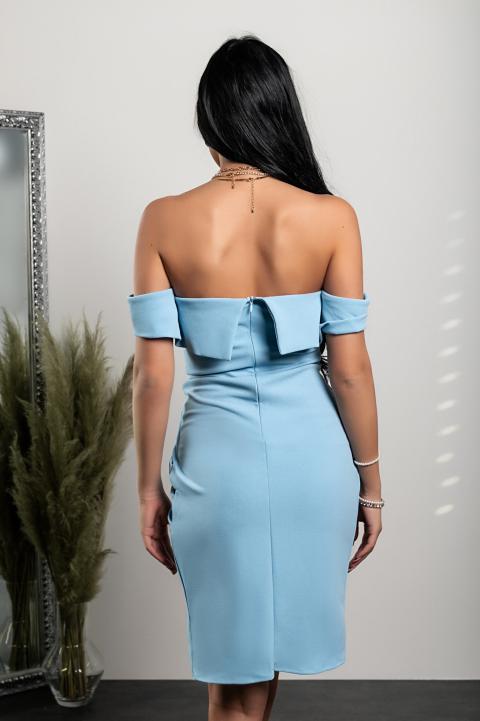 Elegantna mini haljina Montaria, svijetlo plava