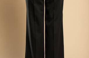 Elegantne duge hlače, crne
