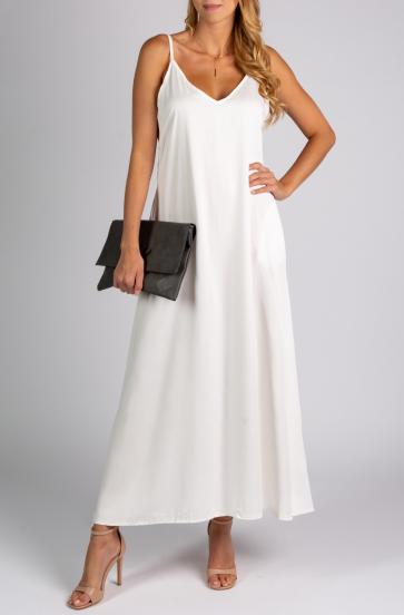 Ljetna maxi haljina Yasmine, bijela